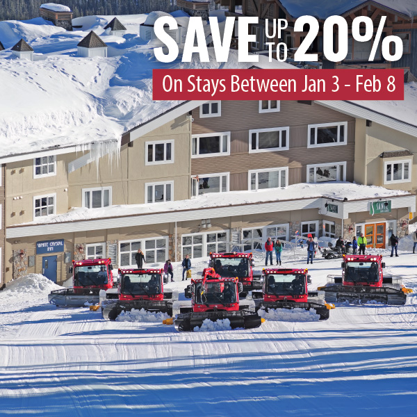 Save 20 at White Crystal Inn and Inn at Big White! Big White Ski