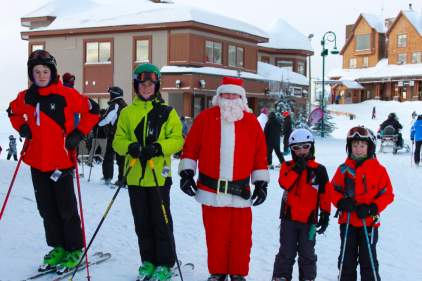 Big White Christmas Day: Ski with Santa9
