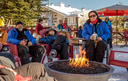 Great food, a cozy atmosphere and the full Après-ski experience