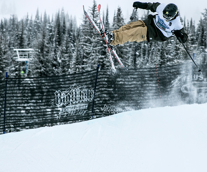 Freestyle ski slopestyle