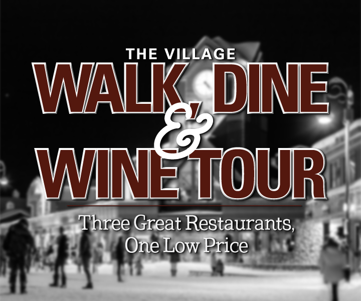 Walk wine dine