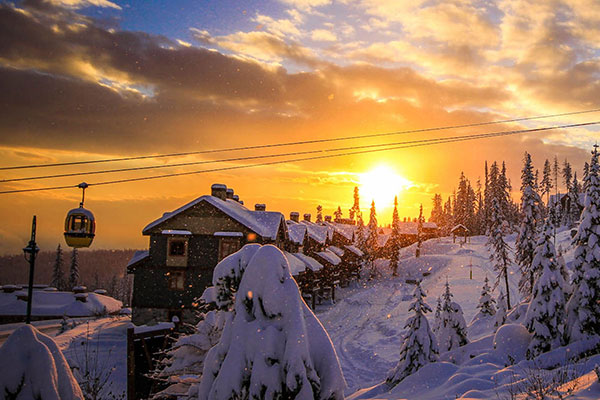 Sunset at Big White