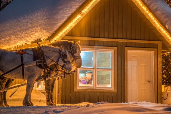 Sleigh ride dinner