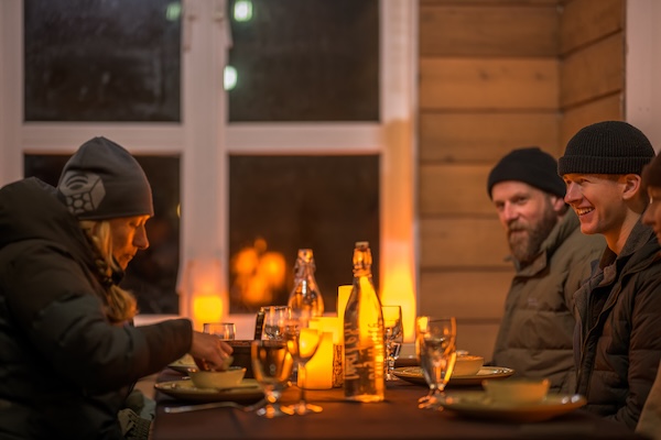 Sleigh ride dinner