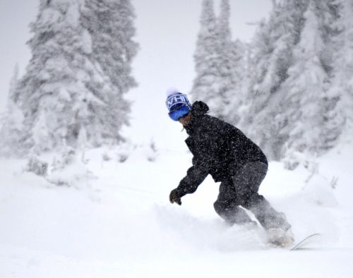 Snow Day at Big White: Over 40cm in 24 hours1