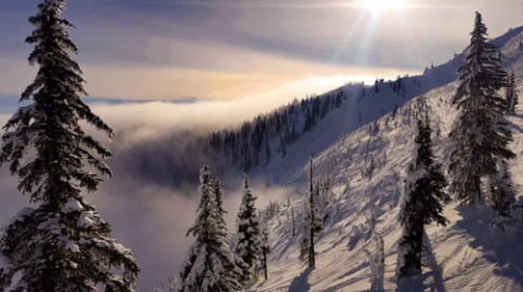 Life above the clouds: The week of inversions at Big White Ski Resort