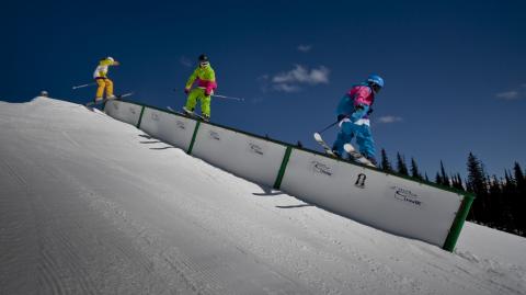 Three On A Rail 