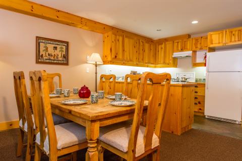 White Crystal Inn Interior Dining Room