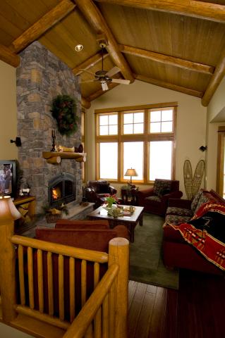 Sundance Cabin Living Area 