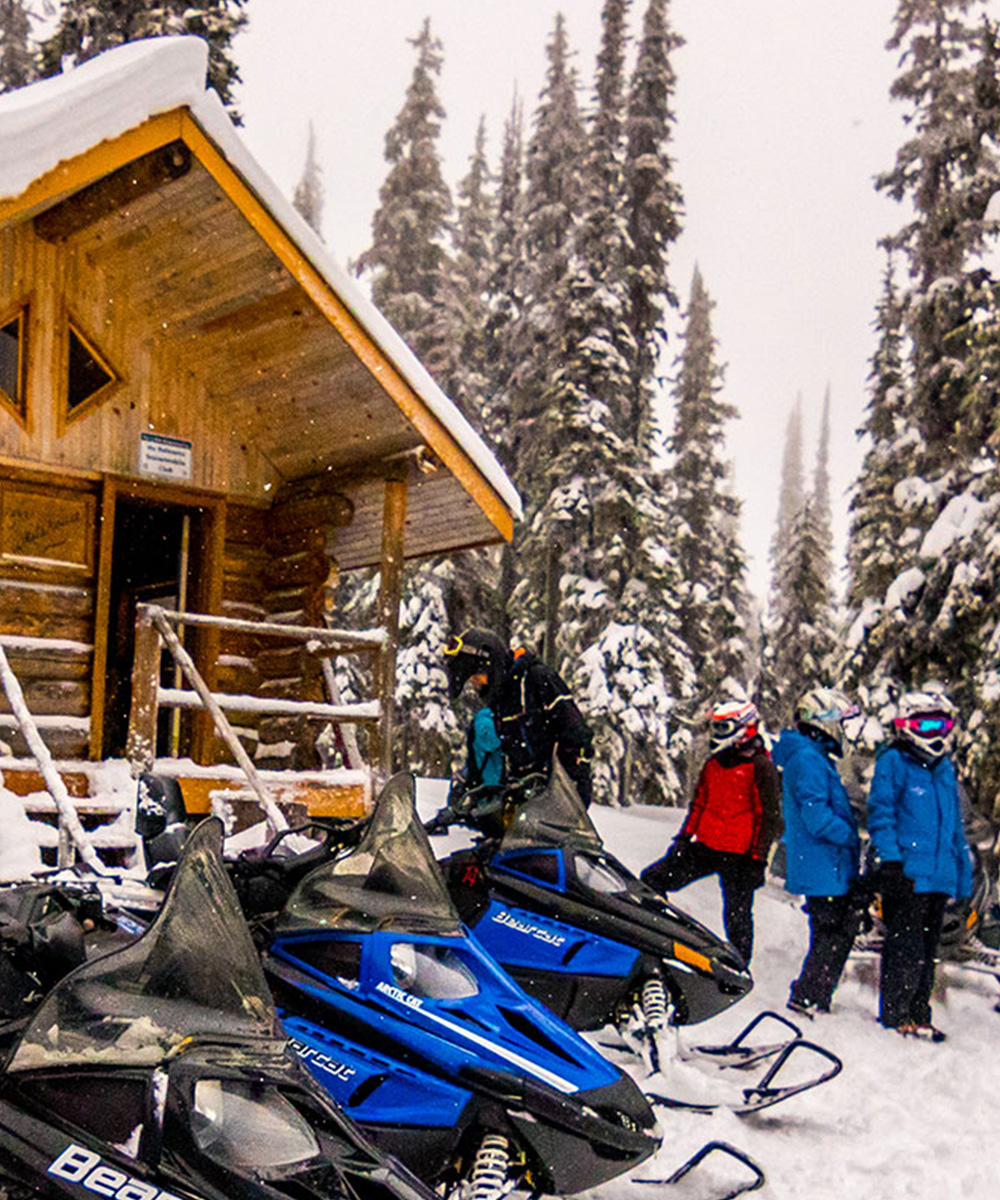 Snowmobile Tours Big White Ski Resort