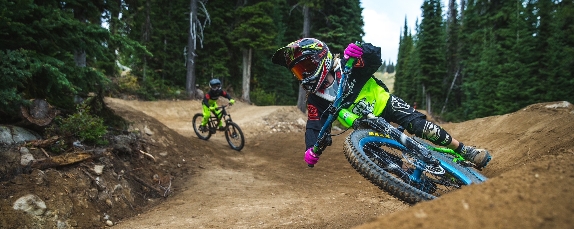 big white mountain biking