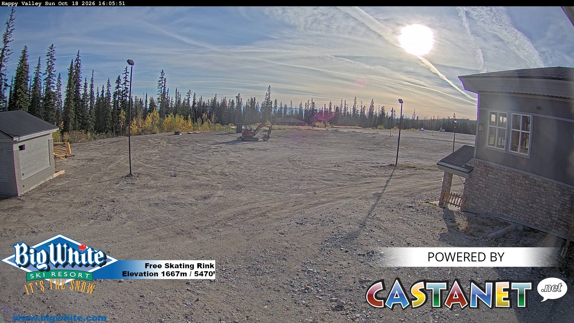 Happy Valley webcam at Big White Ski Resort