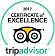 Tripadvisor Certificate of Excellence