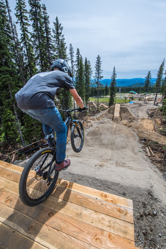 Alexander Chisholme Testing the drop-in