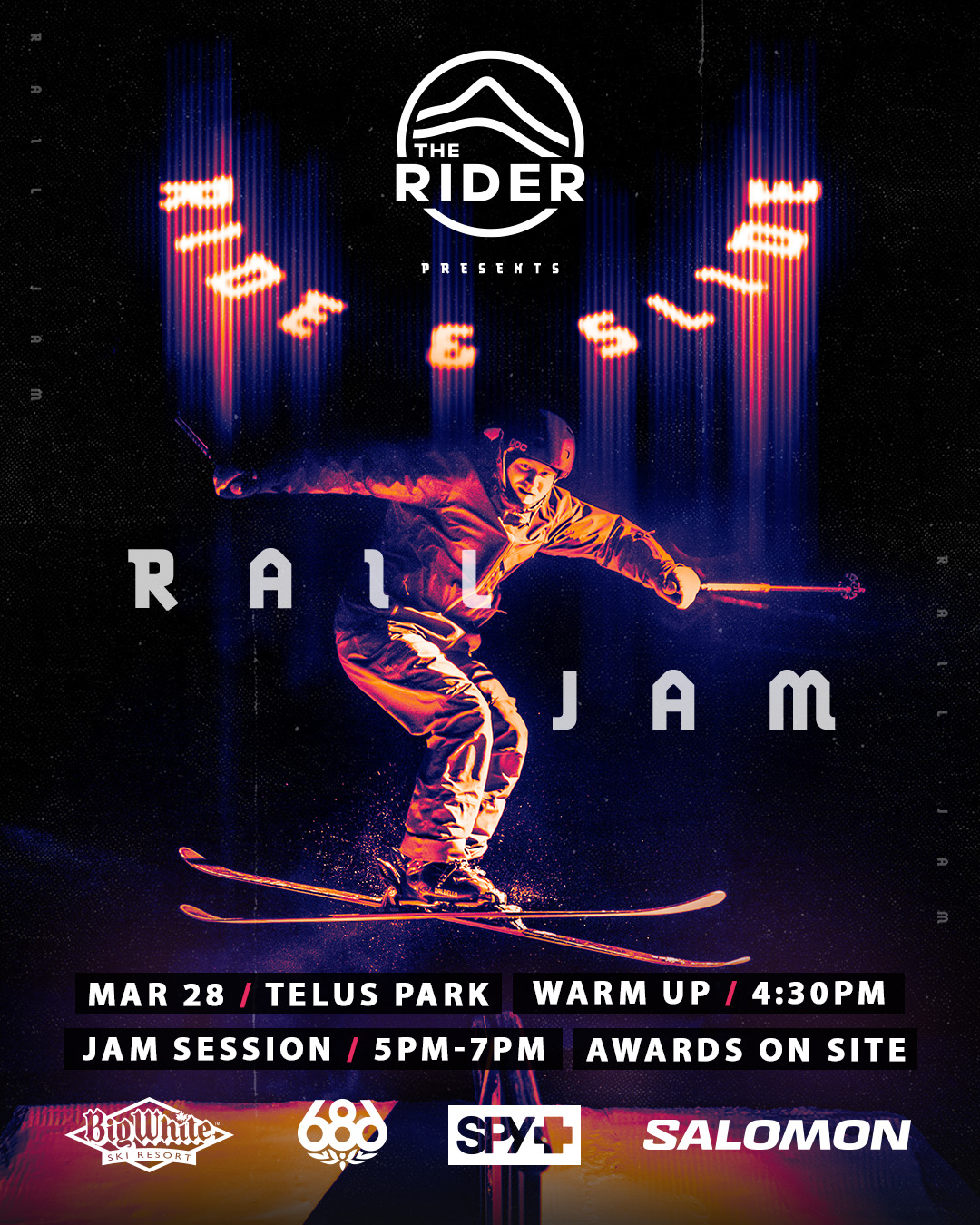 Ride & Slide Rail Jam