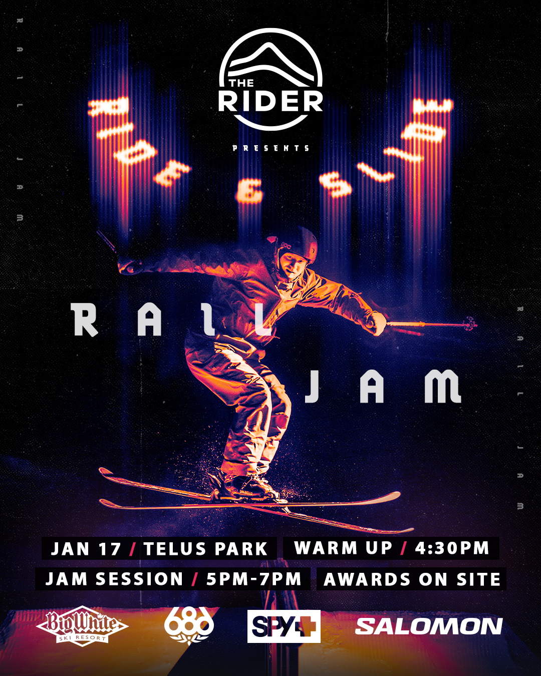Ride & Slide Rail Jam