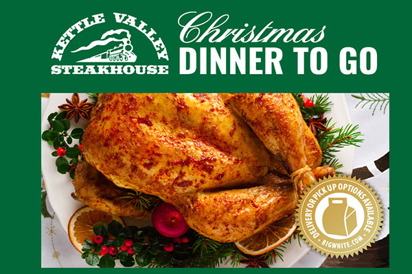 Christmas dinner to go