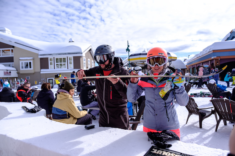 Shot ski