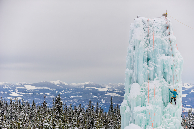 ice climbing