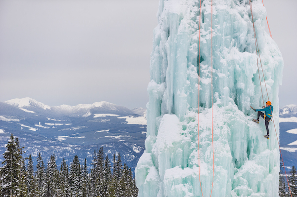 ice climbing