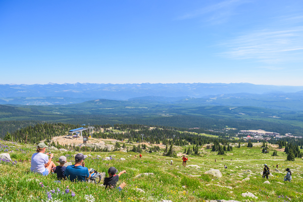 Geohiking at Big White