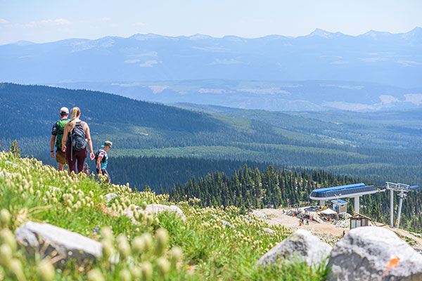 Hiking big white