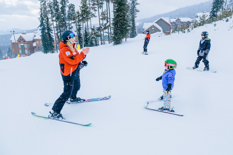 Ski School lesson