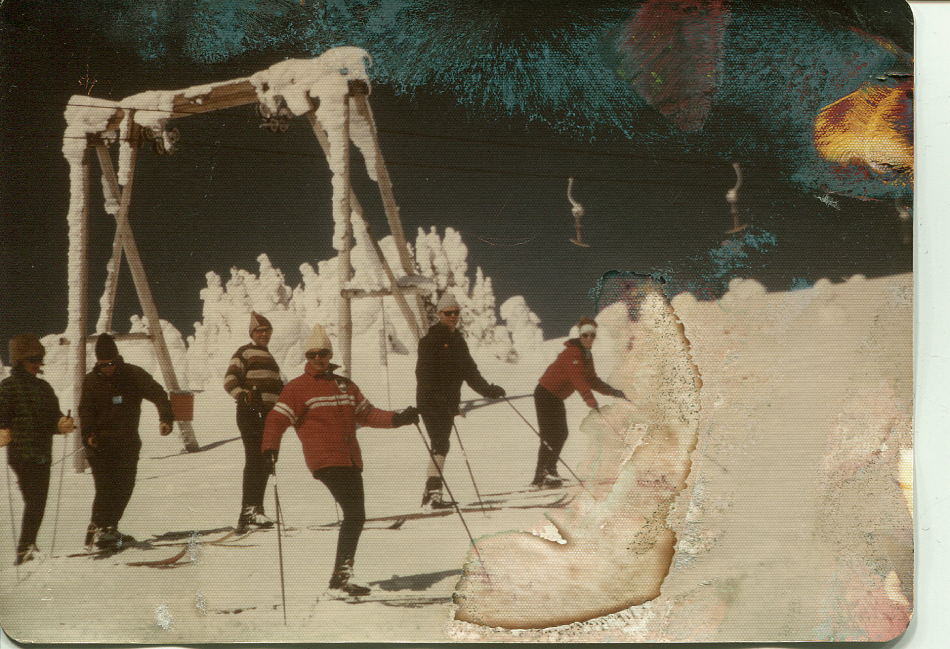 old photo of big white tbar