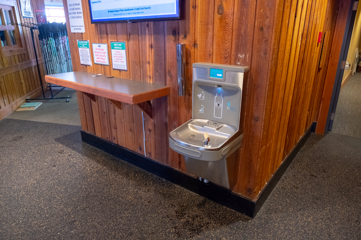 water refill station