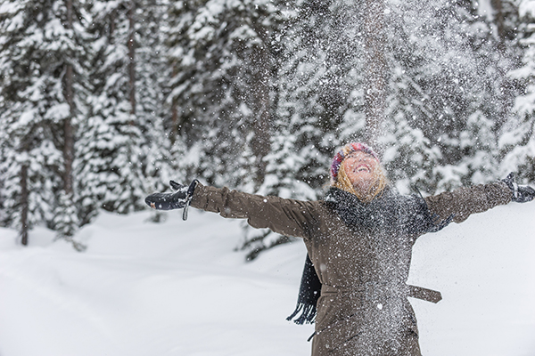 Snowshoeing