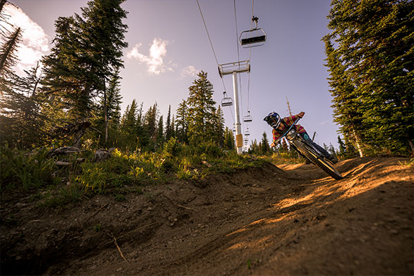 Summer biking