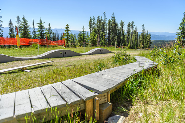 Big White Beginner Skills area