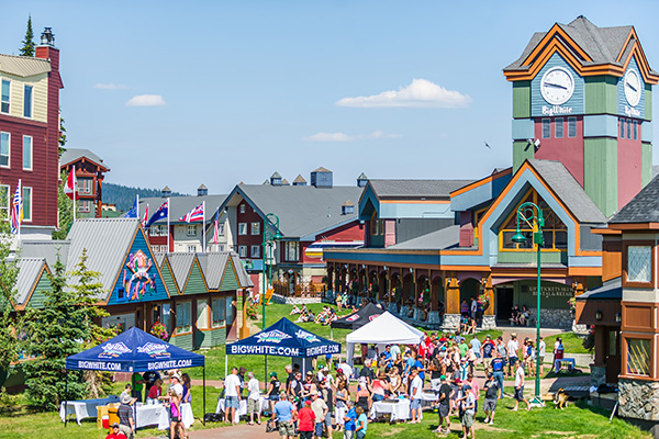 Find parking at Big White