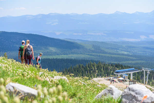 Summer hiking