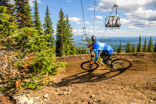 Summer biking