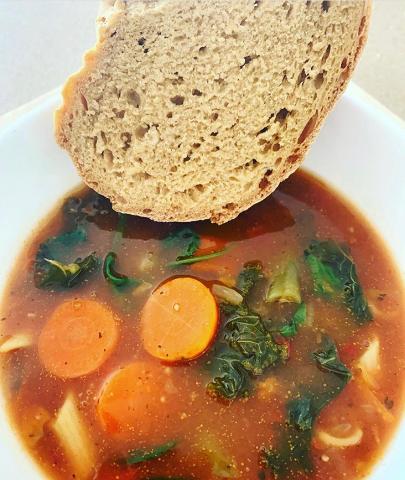 winter vegetable minestrone