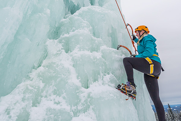 ice climbing