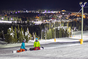 Ski de nuit gratuit