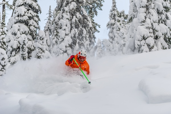 Skier freshies