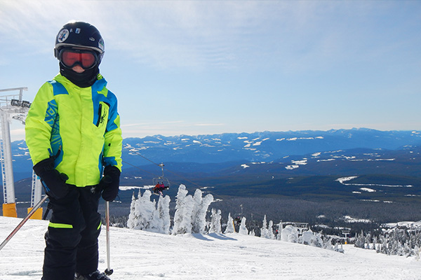 french family ski experience