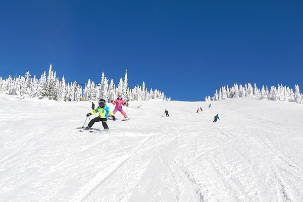 french family ski experience