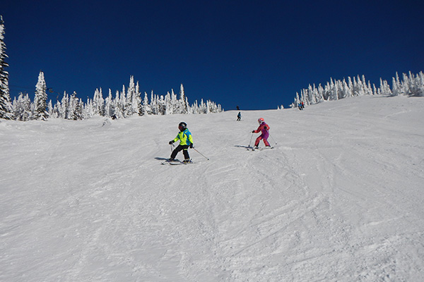 french family ski experience