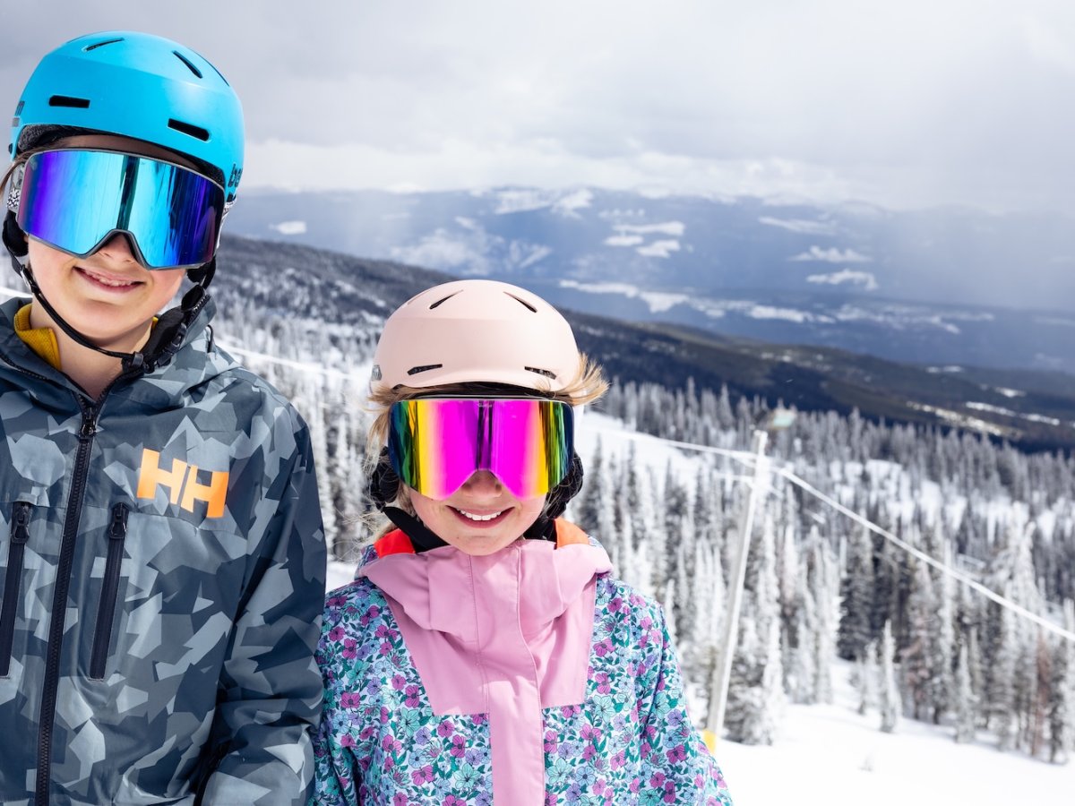 Kids on hill