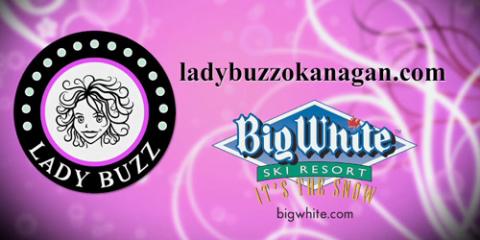 Lady Buzz meets with Mellen Gorman of Big White's Ski & Board School