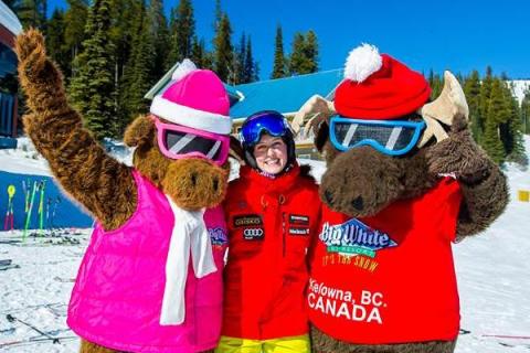 Kelsey Serwa at Big White Ski Resort