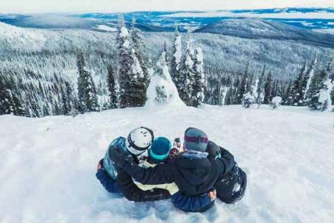 Family at Big White