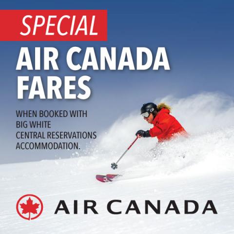 Web deals air canada