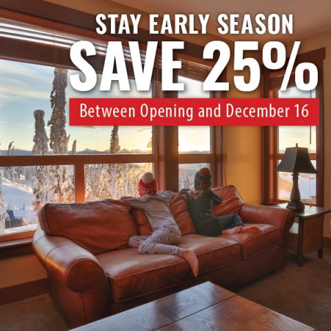 Early Season Save 25%