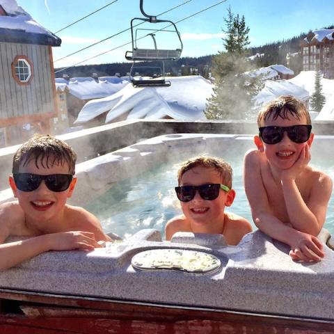 Hot tub kids