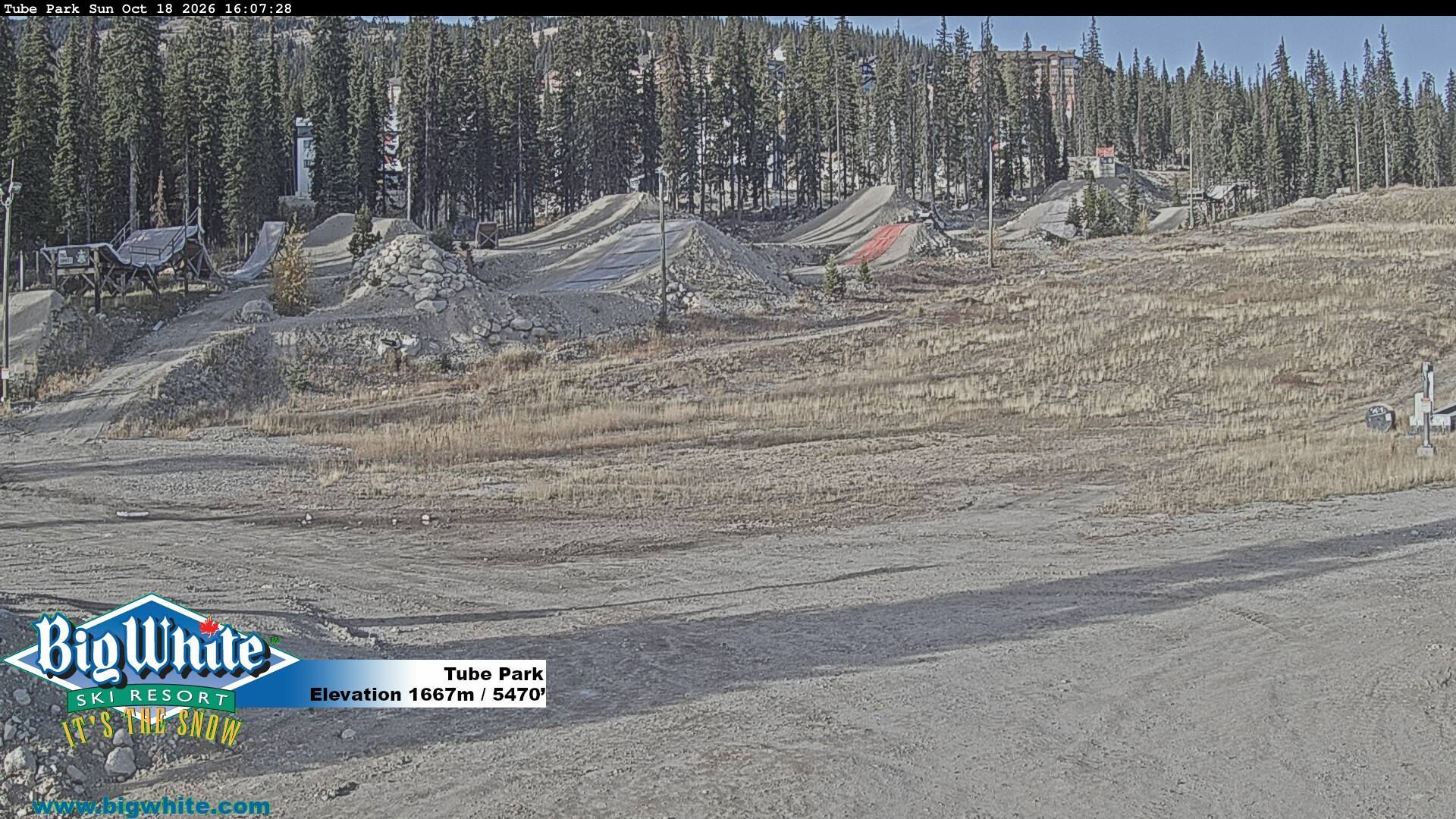 Tube Park webcam at Big White Ski Resort